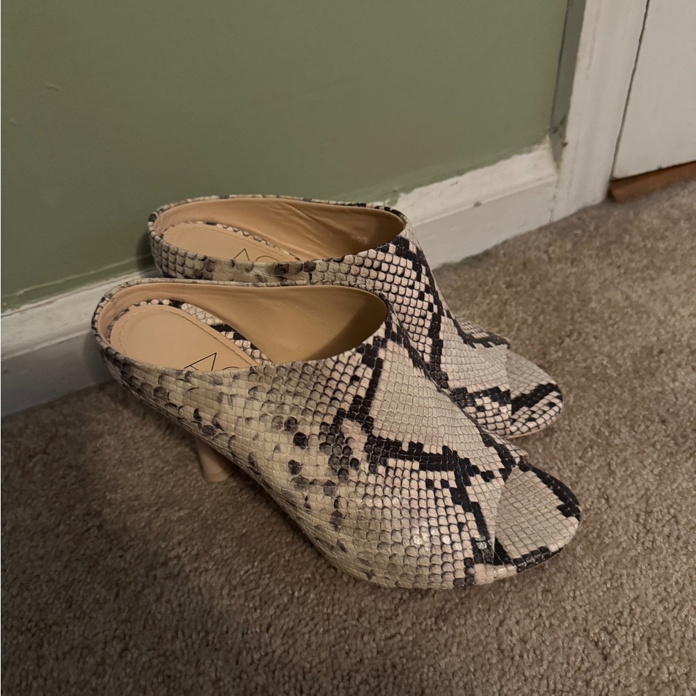 AGL Dea Snake Mule in Penny Power